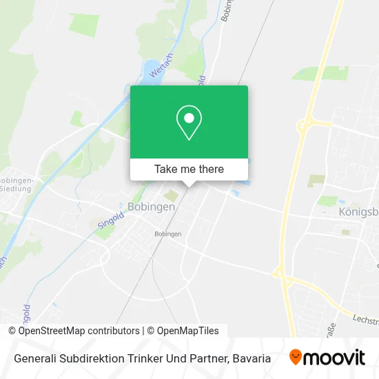 Generali Subdirektion Trinker Und Partner map