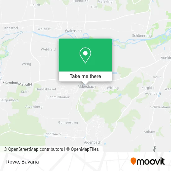 Rewe map