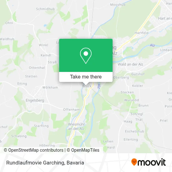 Rundlaufmovie Garching map
