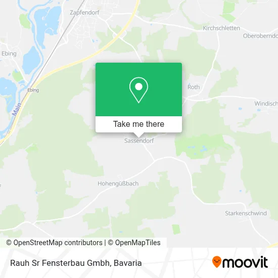 Rauh Sr Fensterbau Gmbh map