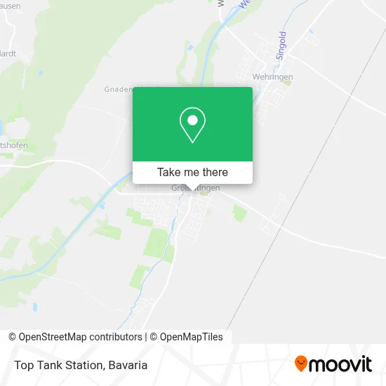 Top Tank Station map