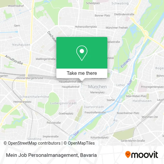 Mein Job Personalmanagement map