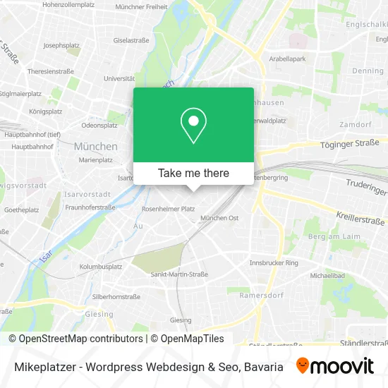 Mikeplatzer - Wordpress Webdesign & Seo map