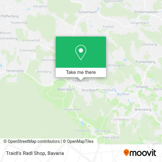 Traidl's Radl Shop map