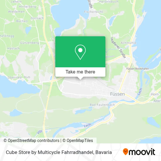 Cube Store by Multicycle Fahrradhandel map