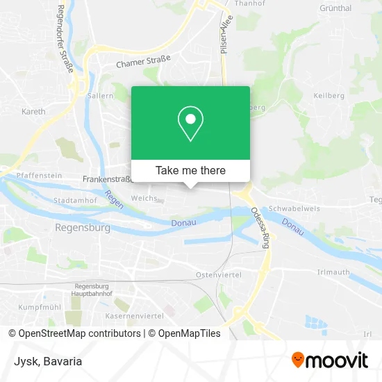 Jysk map