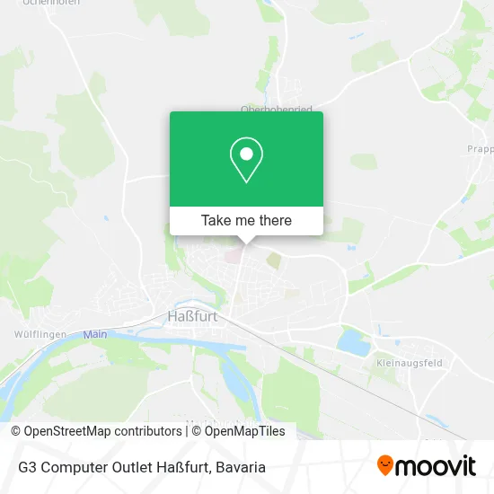 G3 Computer Outlet Haßfurt map
