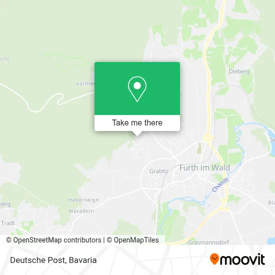 Deutsche Post map