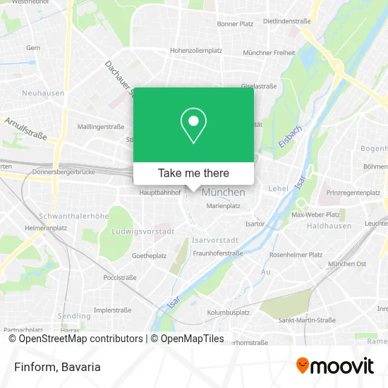 Finform map