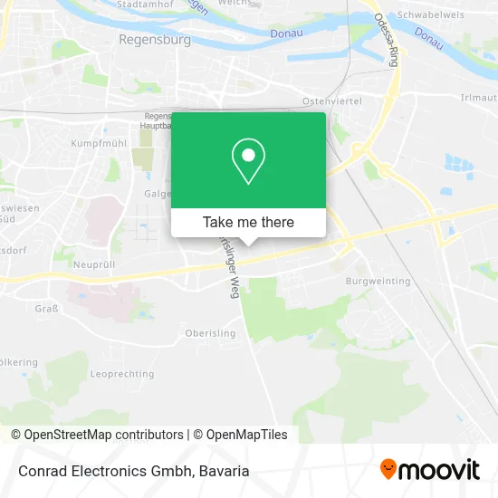 Conrad Electronics Gmbh map