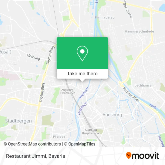 Restaurant Jimmi map
