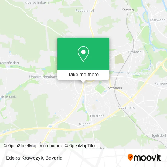 Edeka Krawczyk map