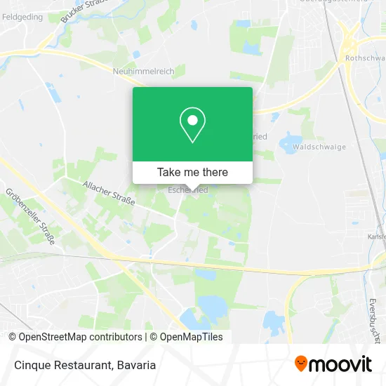 Ristorante Cinque map