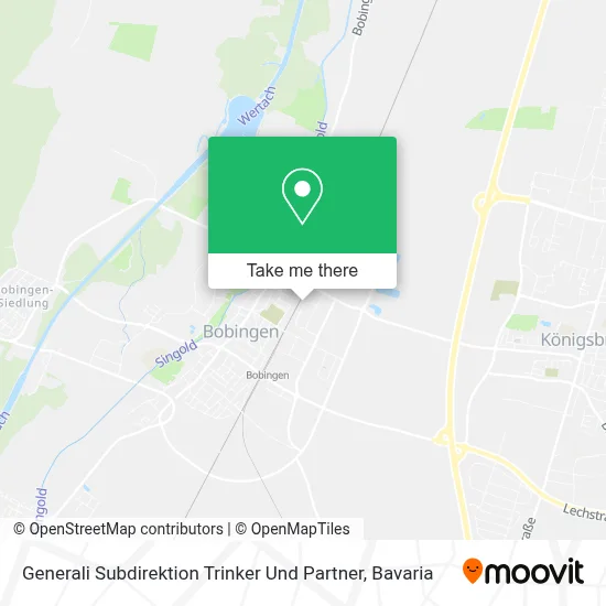 Generali Subdirektion Trinker Und Partner map