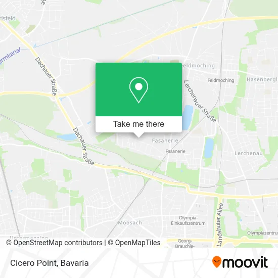 Cicero Point map