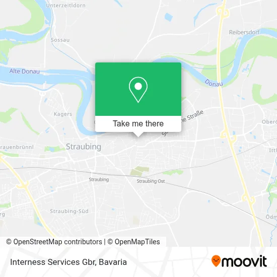Interness Services Gbr map