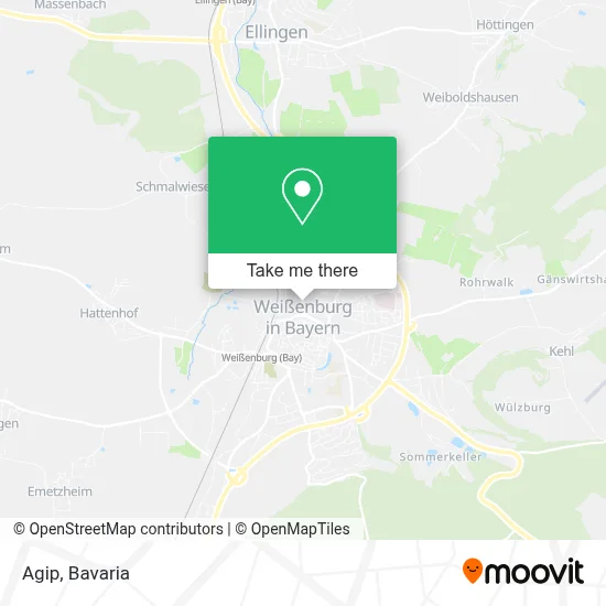 Agip map