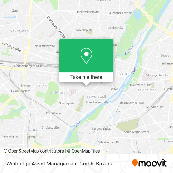 Winbridge Asset Management Gmbh map
