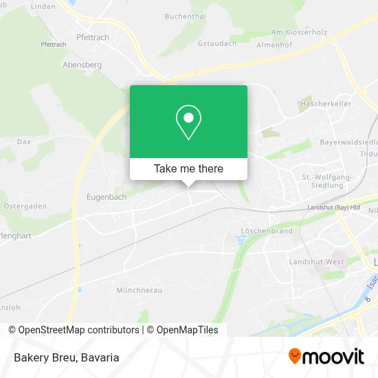 Bakery Breu map
