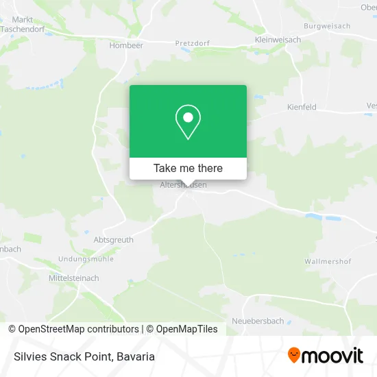 Silvies Snack Point map