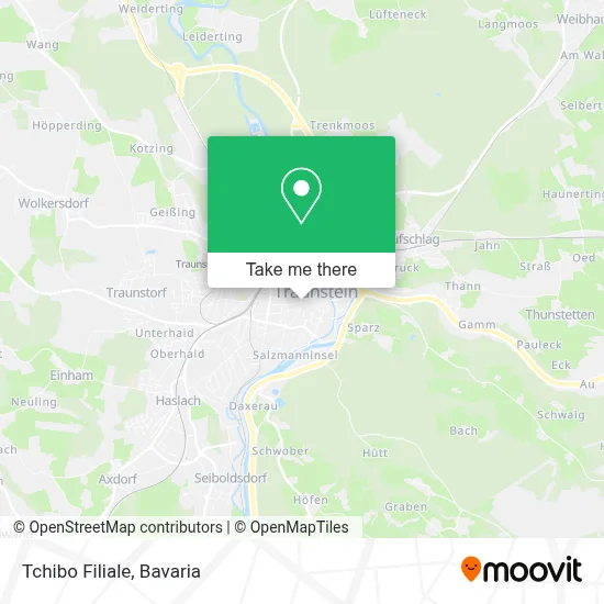 Tchibo Filiale map