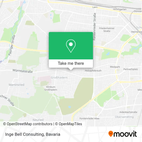 Inge Bell Consulting map