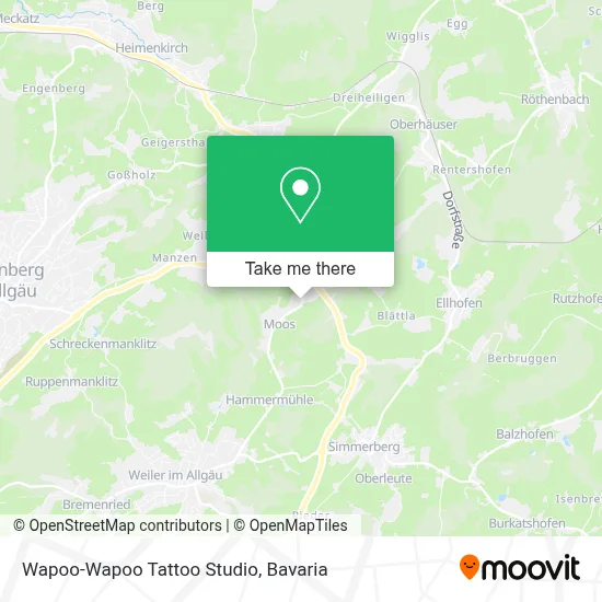 Wapoo-Wapoo Tattoo Studio map