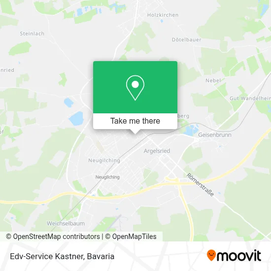 Edv-Service Kastner map
