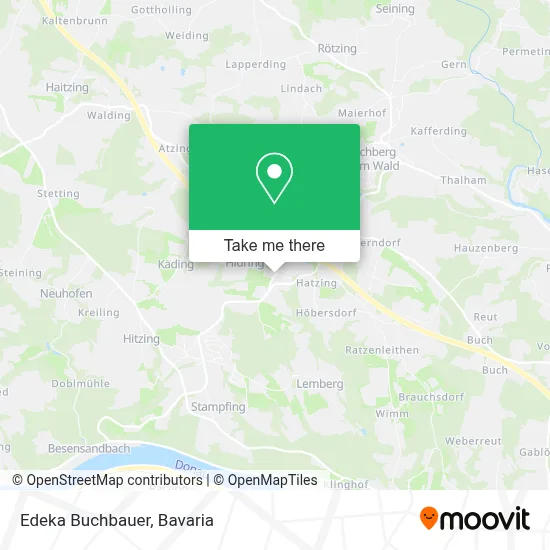 Edeka Buchbauer map
