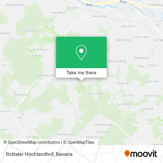 Rottaler Hochlandhof map