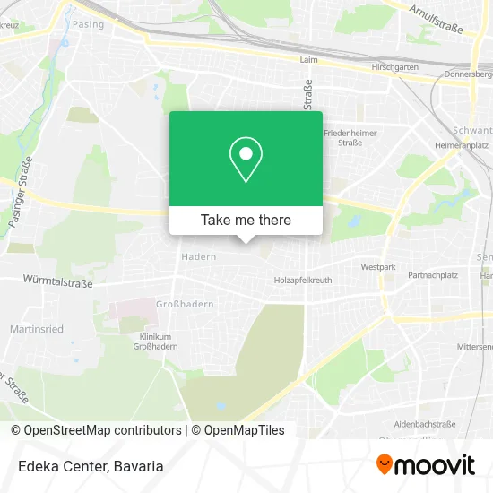 Edeka Center map