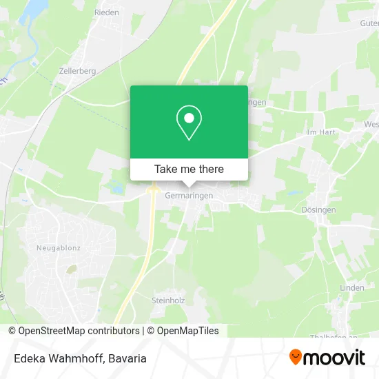 Edeka Wahmhoff map