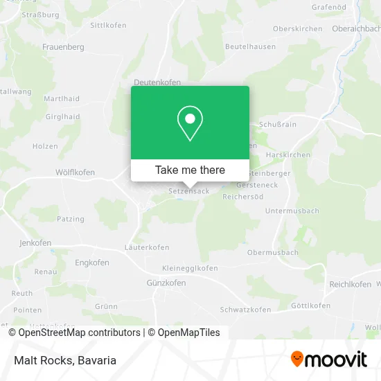 Malt Rocks map