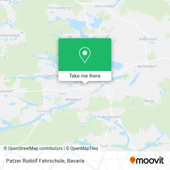 Patzer Rudolf Fahrschule map