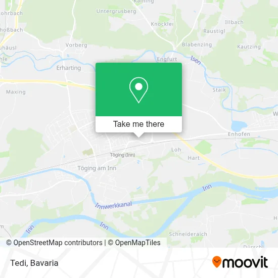 Tedi map