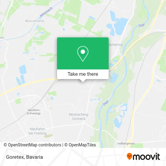 Goretex map