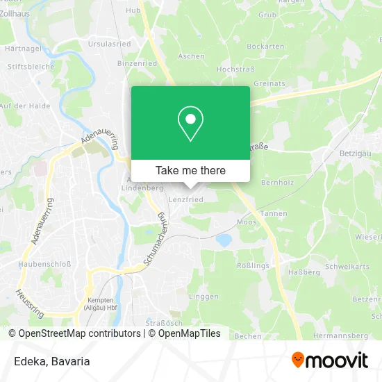 Edeka map