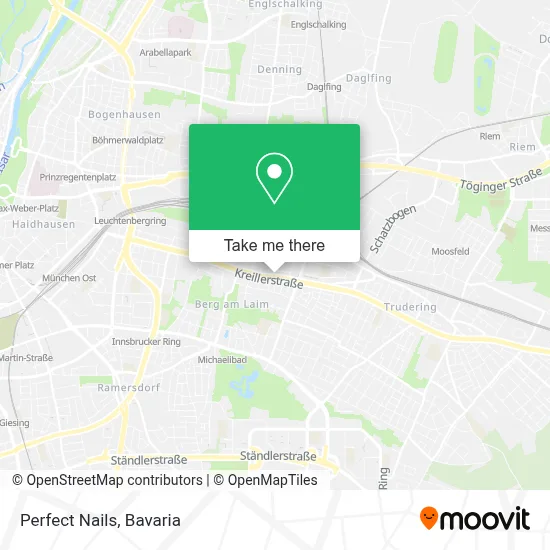 Perfect Nails map
