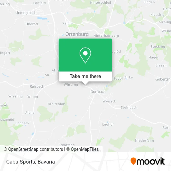 Caba Sports map