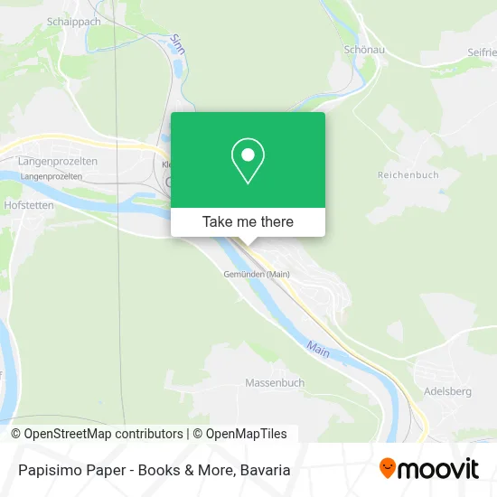 Papisimo Paper - Books & More map