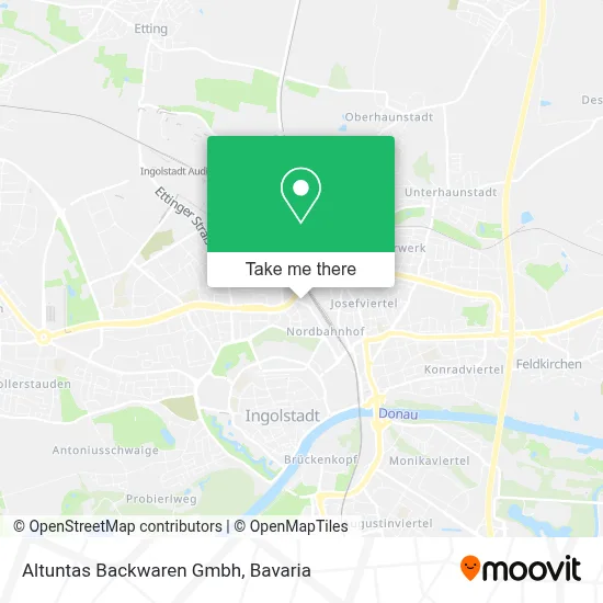 Altuntas Backwaren Gmbh map