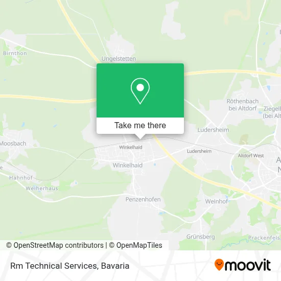 Rm Technical Services map