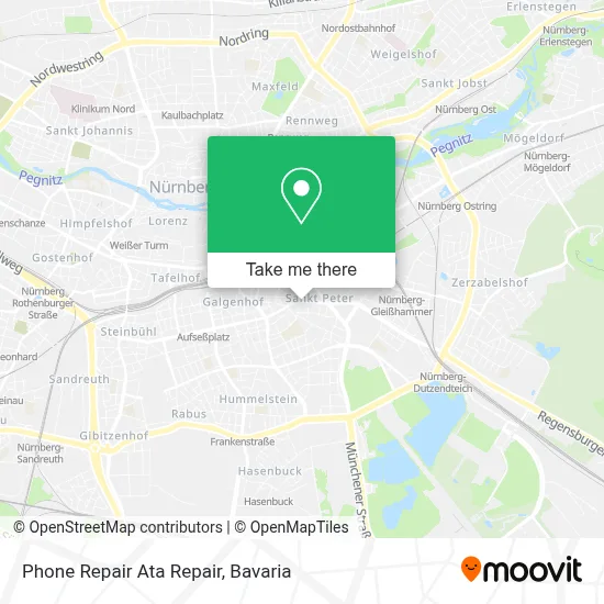 Phone Repair Ata Repair map