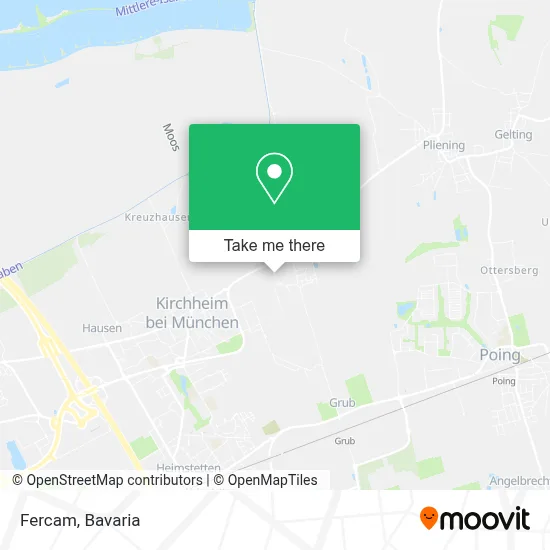 Fercam map
