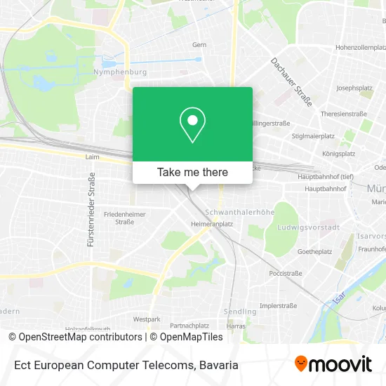 Ect European Computer Telecoms map