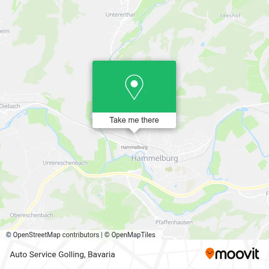 Auto Service Golling map