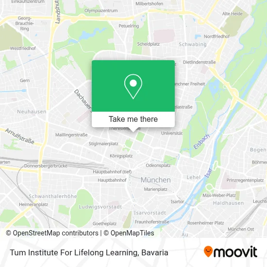 Tum Institute For Lifelong Learning map