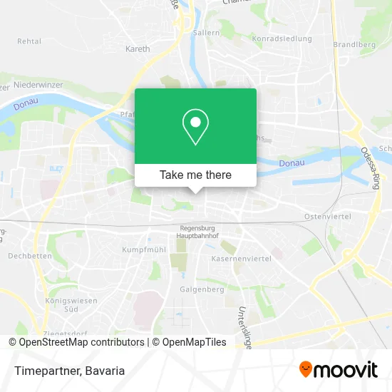 Timepartner map