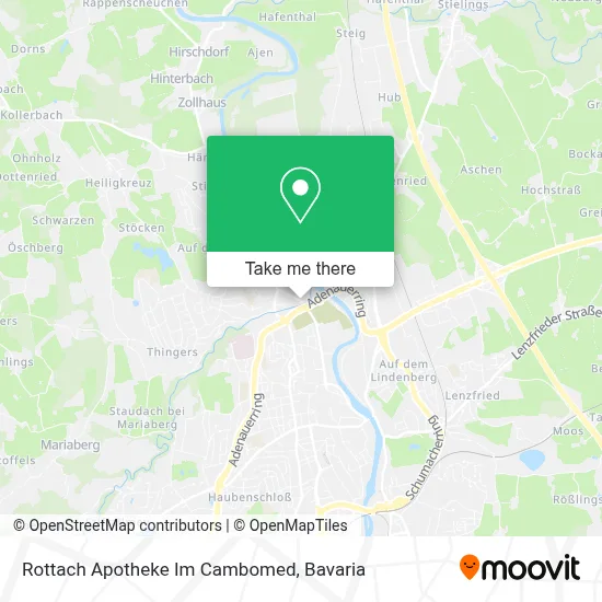Rottach Apotheke Im Cambomed map