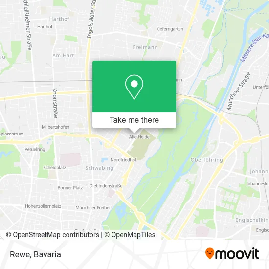 Rewe map